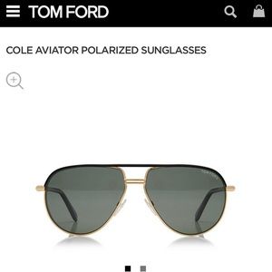 Tom Ford Men’s Cole Sunglasses